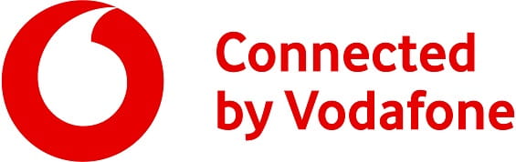 connected by Vodafone Logo