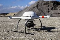 Ein Kleinfluggerät (Drohne) der Firma SITEBOTS GmbH